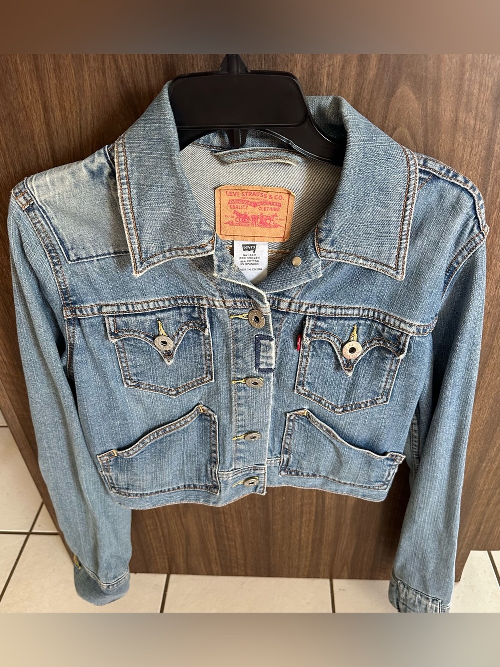 Vintage Levi Strauss & Co. Original Quality Denim Jean Jacket